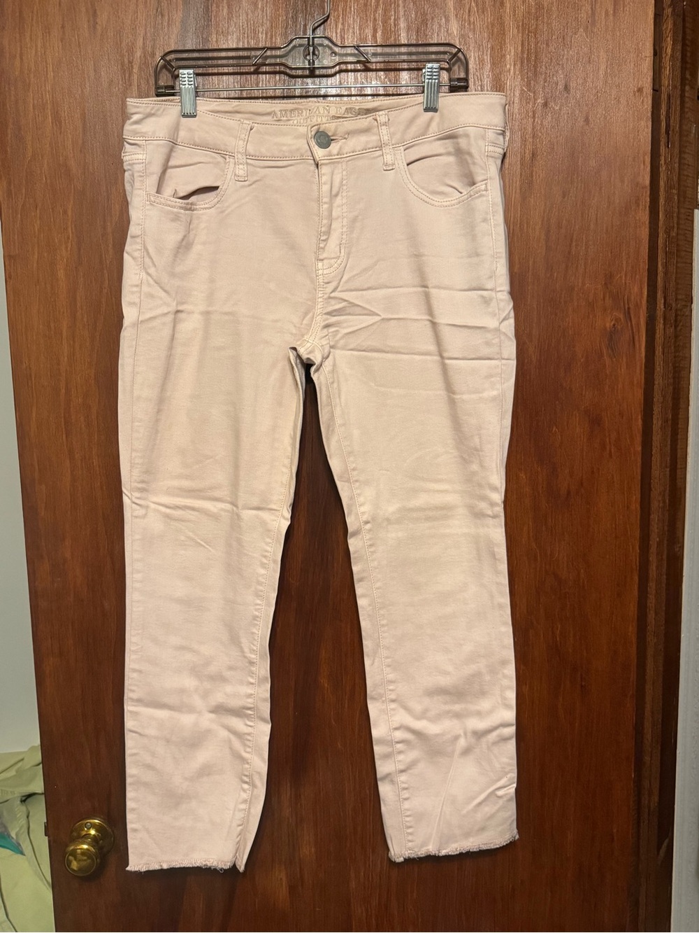 American Eagle Outfitters Women’s Plus Size Blush Pink Jeggings Size 14 Regular